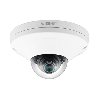 [N4-XNV-6011W-190474] Cámara IP Mini Domo Exterior Antivandálico 2MP Color Blanco / Lente 2.8mm / WDR 150db / H.265 & WiseStream / Conteo de Personas / Video Analíticos Avanzados