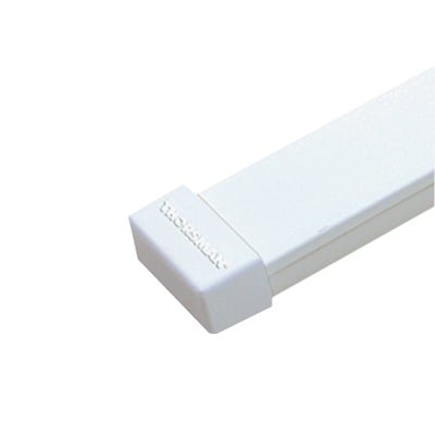 [N4-TMK-1720-F-76981] Tapa final color blanco de PVC auto extinguible, para canaleta TMK1720 (5290-02001)