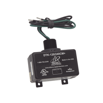 [N4-DTK-120/240CM-15128] Dispositivo de Protección contra Sobretensiones de Fase Dividida de 120/240 VCA, Recomendado para Climas, Motores, Iluminación.
