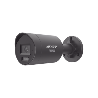 [N4-DS-2CD2047G3-LI2UY(BLACK)-240071] [Dual Light + ColorVu 3.0 + HikAI] Bala IP 4 Megapixel / Lente 2.8 mm / 40 mts IR + Luz Blanca / 2 Microfonos Integrados / Exterior IP67 /  WDR 130 dB / ACUSENSE 3.0 / Metal / NEMA 4X / ACUSEARCH