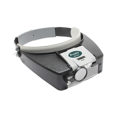 [N4-711-IN-016-89152] Lampara LED en correa frontal con lentes de aumento 1.8X, 2.6X y 5.8X.