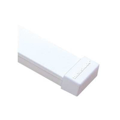 [N4-TMK-1735-F-76652] Tapa final color blanco de PVC auto extinguible,  para canaleta TMK1735, TMK1735SD (5390-02001)