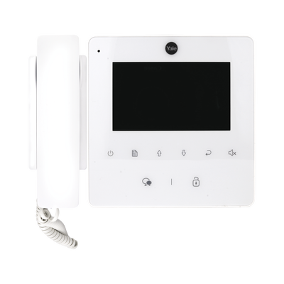 [N4-83209-95568] Monitor con teléfono  blanco YDV4702 para tvportero 80126