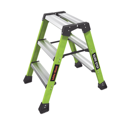 [N4-SURESTEP-236658] Escalera Plegable 2 Peldaños de Fibra de Vidrio / Tamaño 66 cm ( 2' 2").