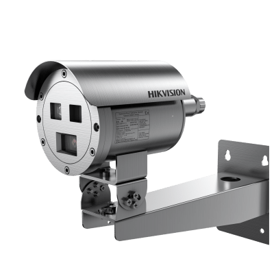 [N4-DS-2TD2528T-10/Q(C)-237807] Bala IP Térmica Dual / Termico 9.7 mm (256 X 192) + Óptico 8 mm (4 MP) / Termométrica / Detección de Temperatura / IP68 / 30 mts IR / Antiexplosión / Anticorrosión