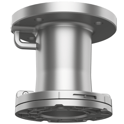 [N4-DS-4612ZJ-PA-240200] Montaje de Techo Tipo Tubo de 10 cm de Largo para Domos PTZ