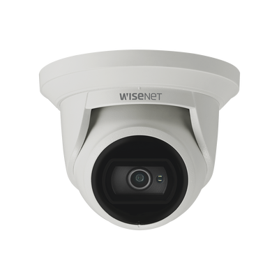 [N4-QNE-8011R-171669] Cámara IP Tipo FlatEye Antivandálica 5 Megapíxel / Lente 2.8 mm / IR 20M / WDR 120db / Exterior IP67 / IK10 / H.265 & WiseStream