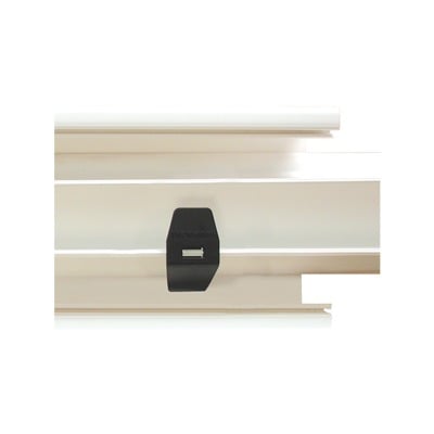 [N4-TEK-100-CLIP-76633] Clip sujetador negro para canaleta TEK100 (5590-34600)