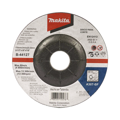 [N4-B-44127-185878] Disco de corte para metal de 4 1/2"