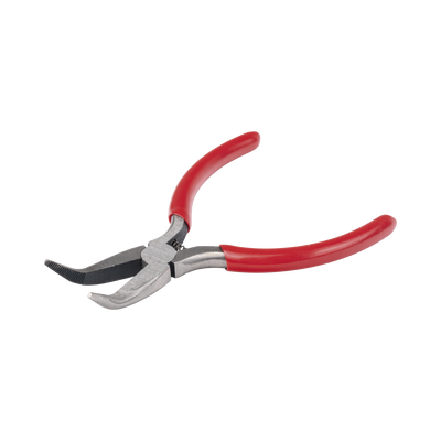 [N4-EPW050-170914] Pinza punta Curveada de 5” con Mango Forrado Plástico.