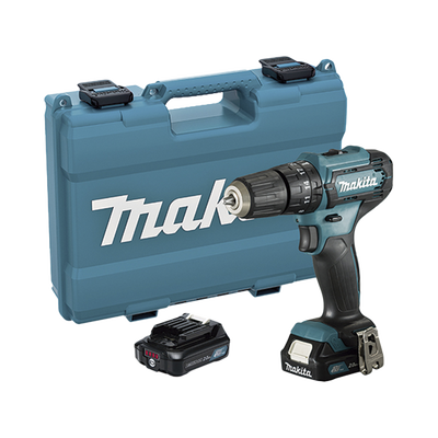 [N4-HP-333-DSAE-175007] Taladro Combinado de 12Vcc, con tecnología CXT, (Incluye 2 Baterías y Cargador Rápido, Maletín plástico).