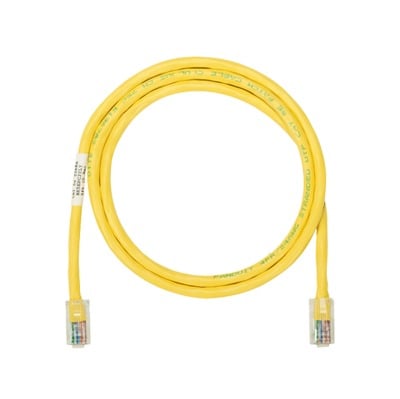 [N4-NK5EPC7YLY-74196] Cable de parcheo UTP Categoría 5e, con plug modular en cada extremo - 2 m. - Amarillo