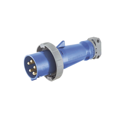 [N4-HUB-HBL-530-P9W-224853] Clavija industrial de 30 A / 120/208 V CA /  4 Polos 5 Hilos / IP67.