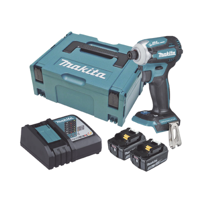 [N4-DTD-171-RTJ-191137] Atornillador de Impacto 18 Vcc, 3,800 RPM, 180N.m. Incluye: estuche MAKPAC, Cargador y 2 Bat. 5Ah